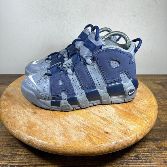 Nike Air More Uptempo Georgetown Womens Size 6.5 Shoes 415082-009 - Picture 3 of 8